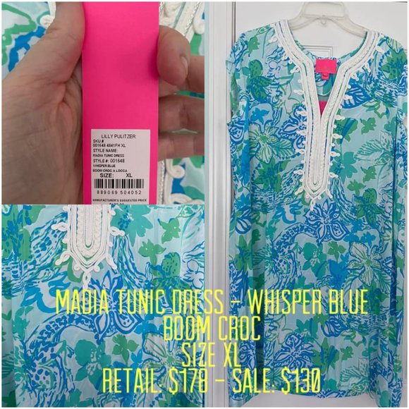 Lilly Pulitzer Madia Tunic Dress - Picture 1 of 1